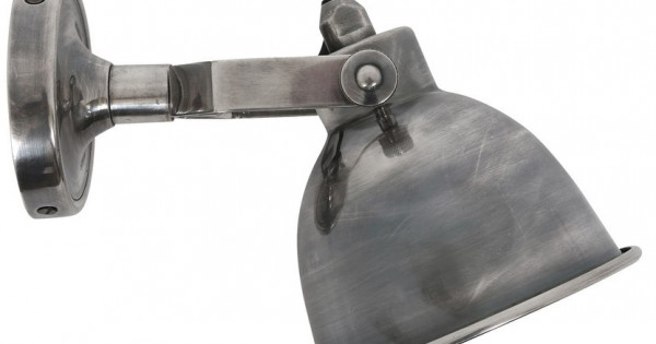 Wand- oder Deckenleuchte Maxim Silber